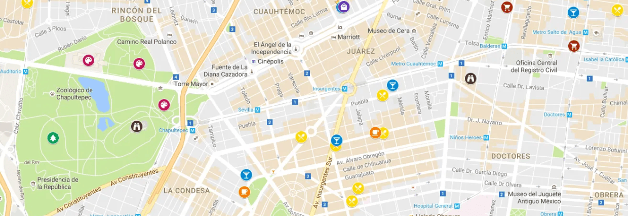 Store location map